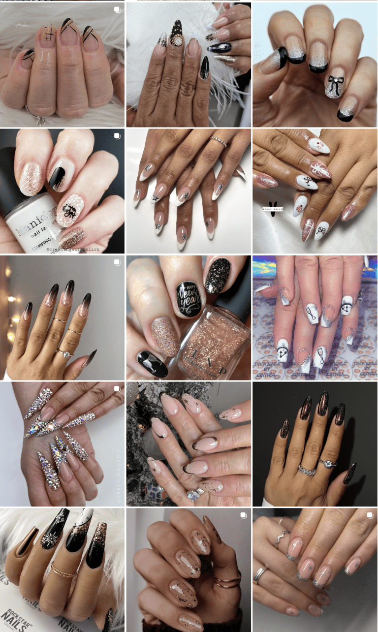 Ring in the New Year with 20 Stunning New Year’s Nail Design Ideas